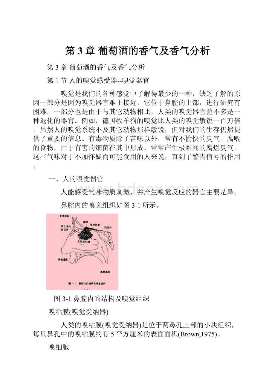 第3章 葡萄酒的香气及香气分析.docx_第1页