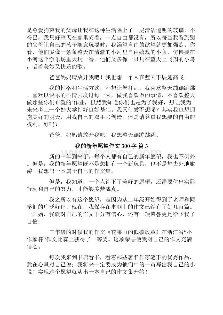 我的新年愿望作文300字十篇.docx_第2页