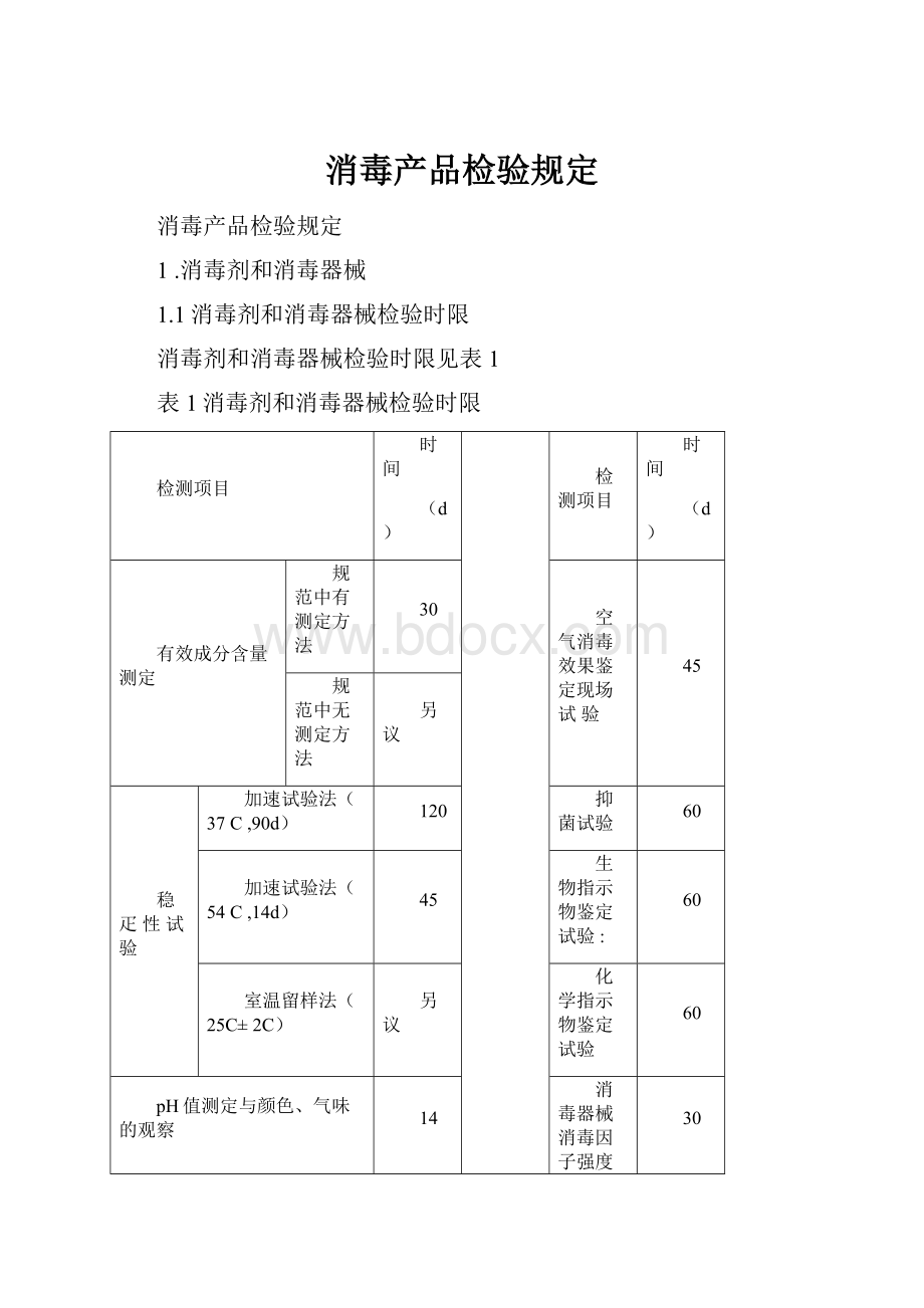 消毒产品检验规定.docx