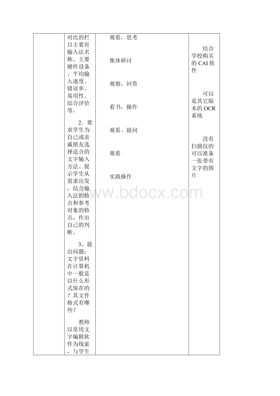 《多媒体应用技术》章电子教学设计.docx_第3页