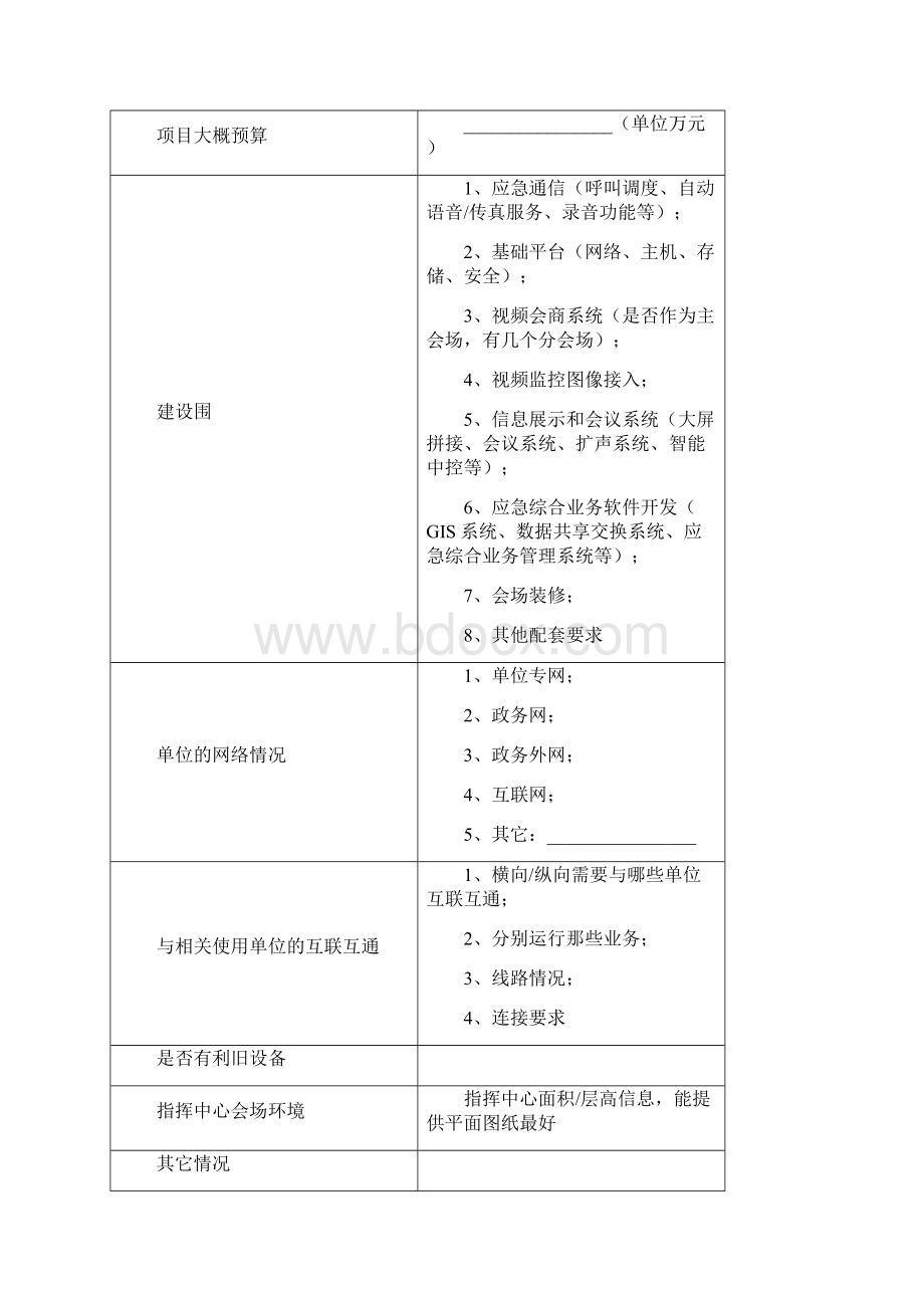 IT系统集成需求调研模板初稿.docx_第3页