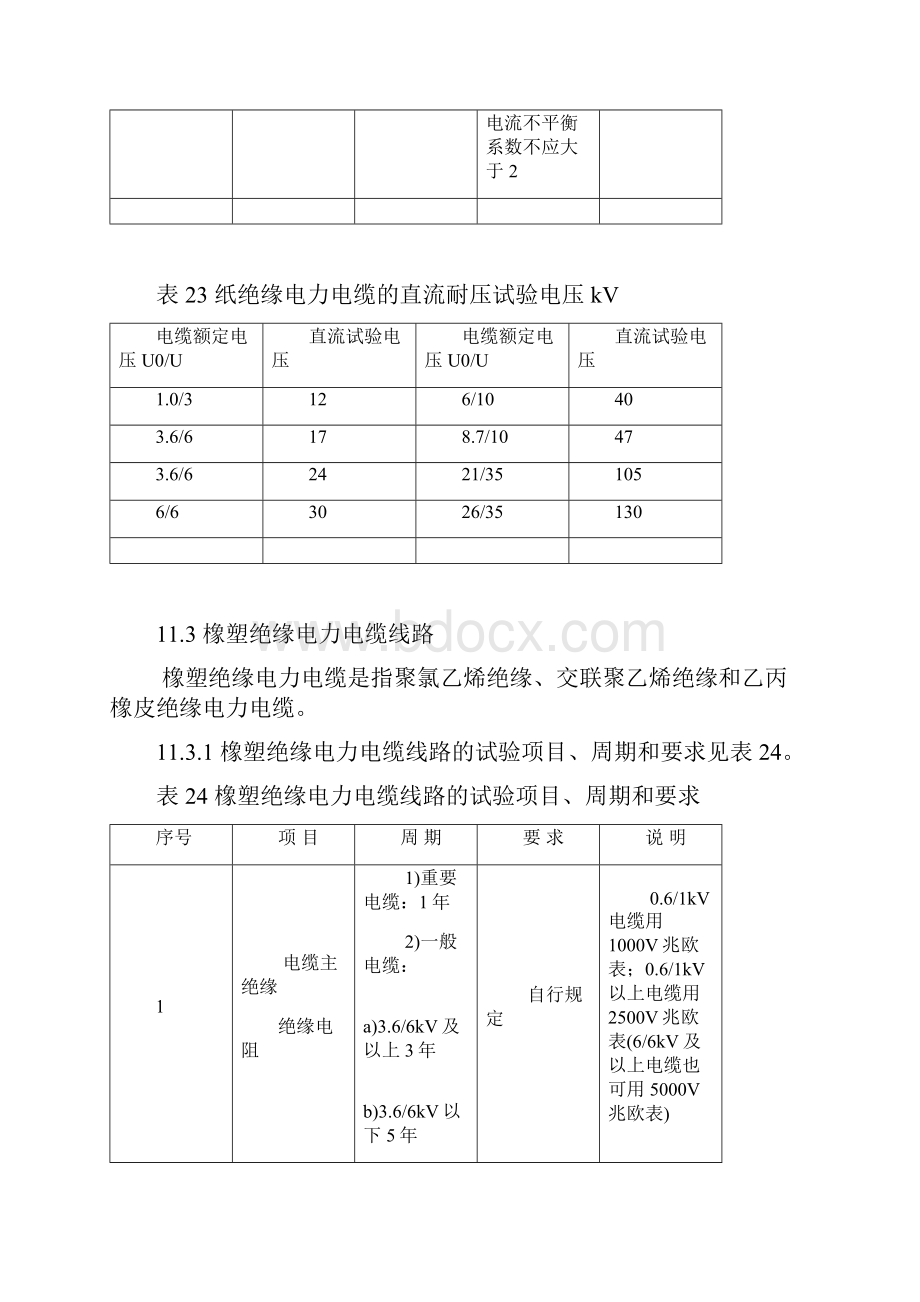 电力电缆试验规章制度.docx_第3页