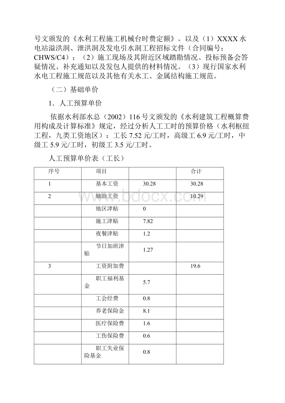 工程概预算课程设计.docx_第3页