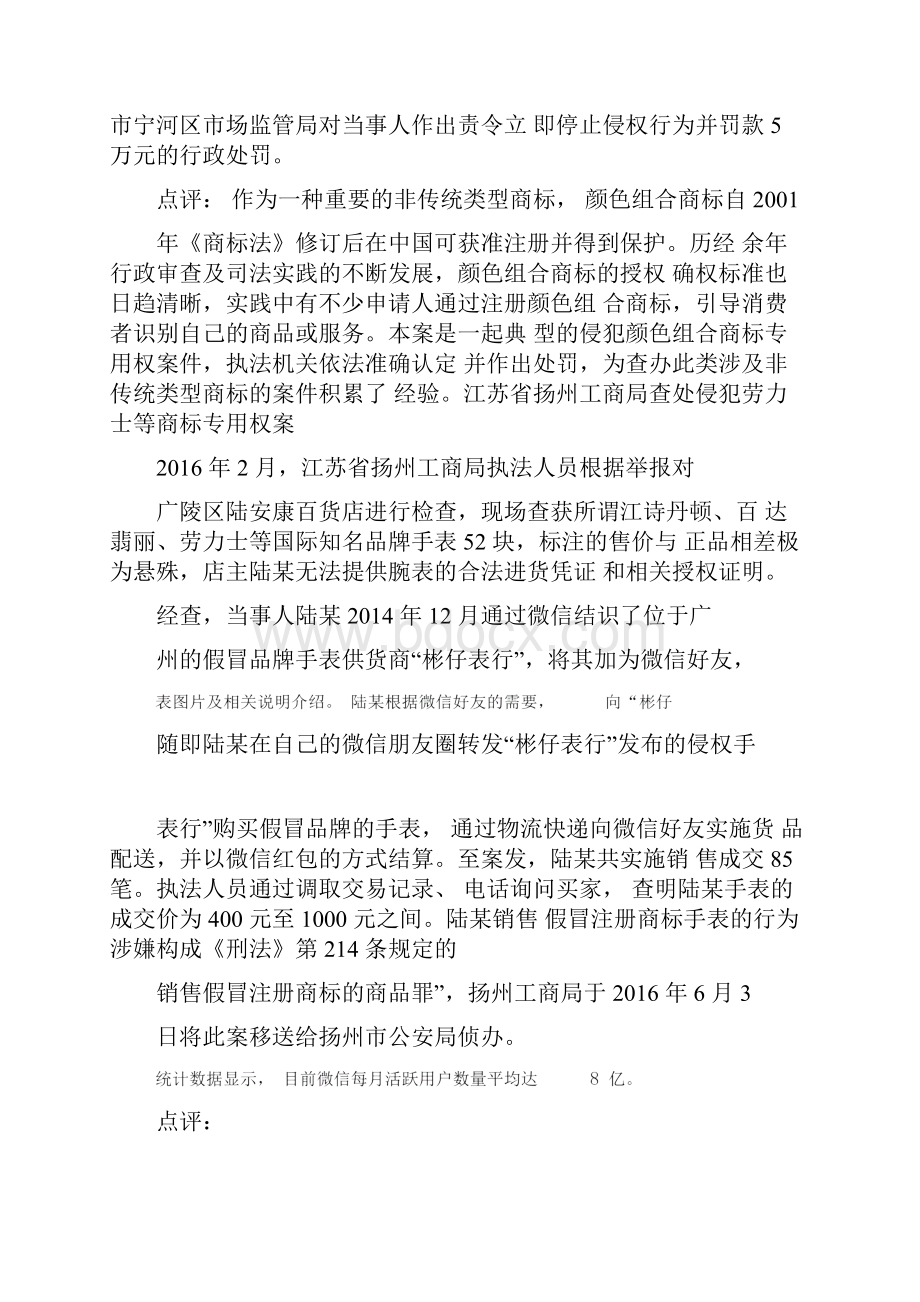 工商和市场监管部门查处商标侵权典型案例.docx_第2页