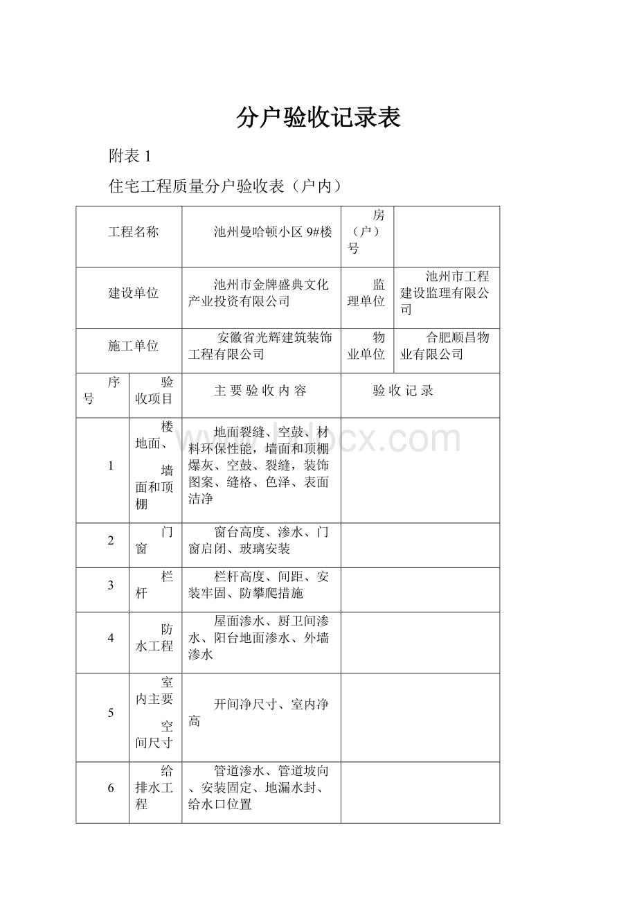 分户验收记录表.docx