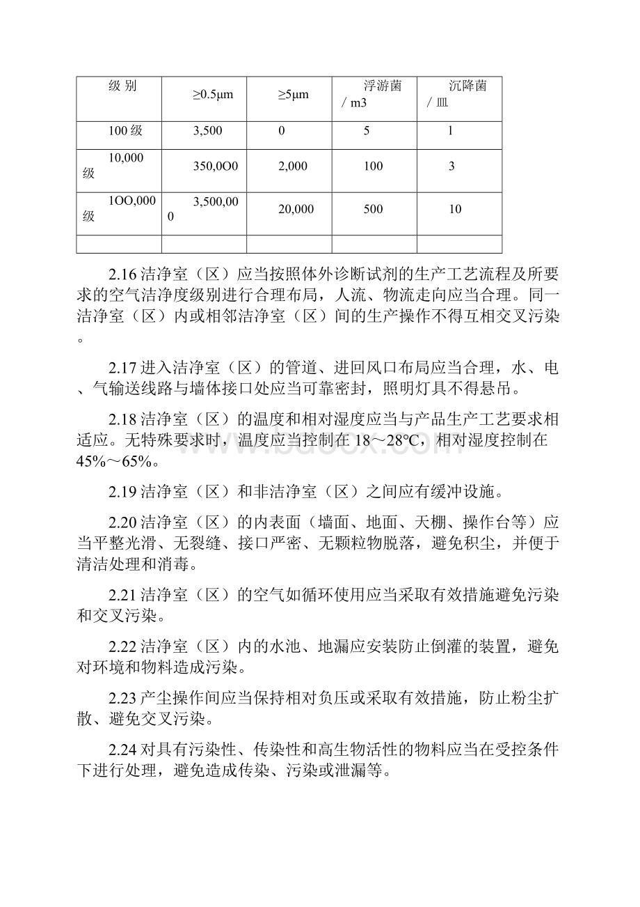 体外诊断试剂生产质量管理规范的特殊要求.docx_第3页