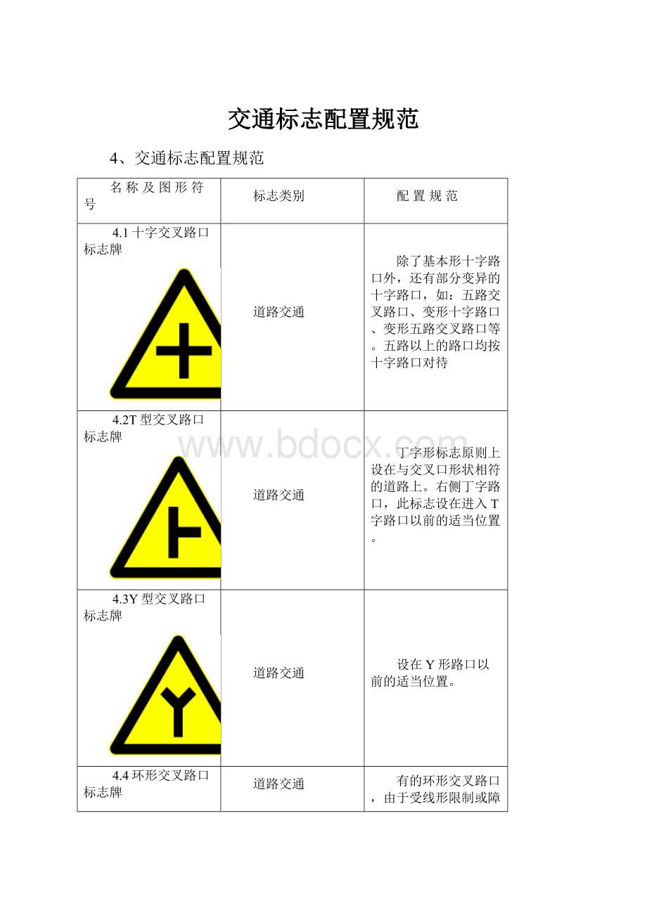 交通标志配置规范.docx_第1页