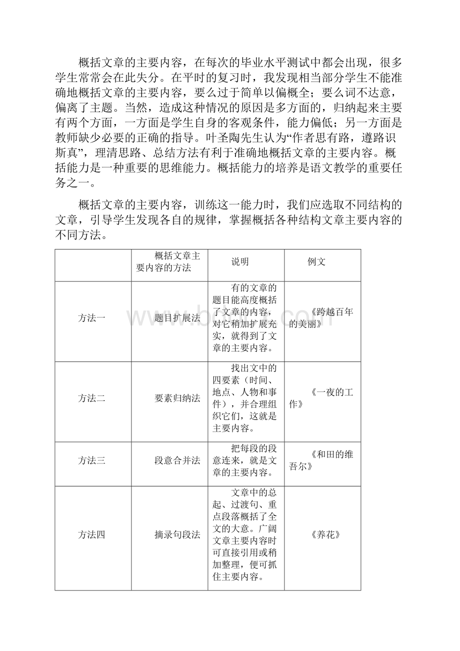 我对小学语文毕业复习的思考.docx_第2页