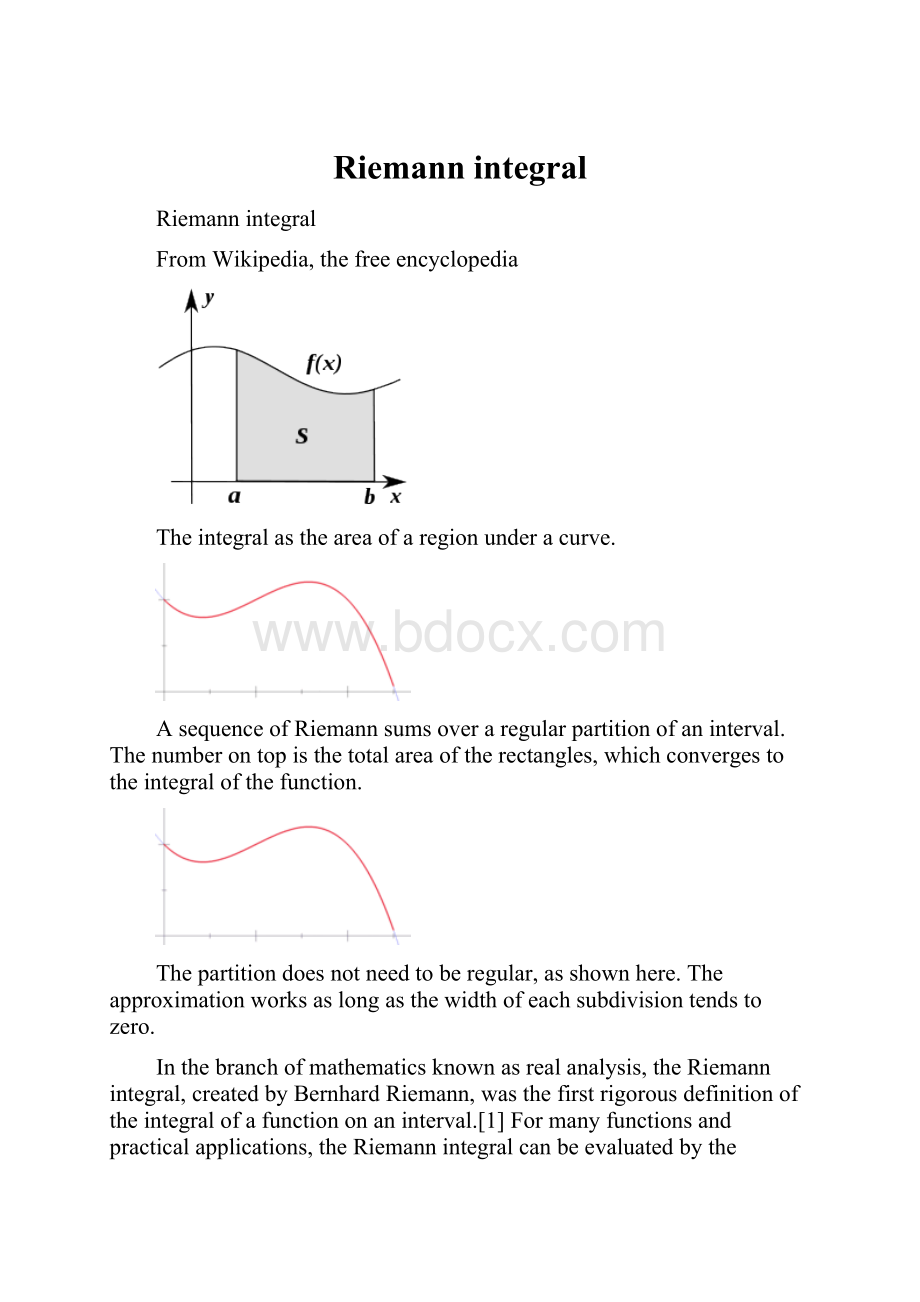 Riemann integral.docx