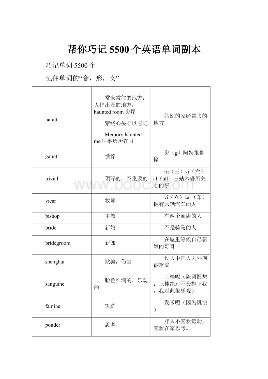 帮你巧记5500个英语单词副本.docx_第1页