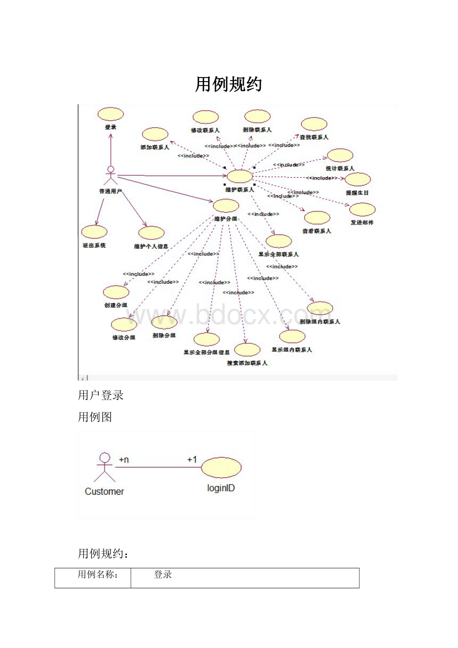 用例规约.docx