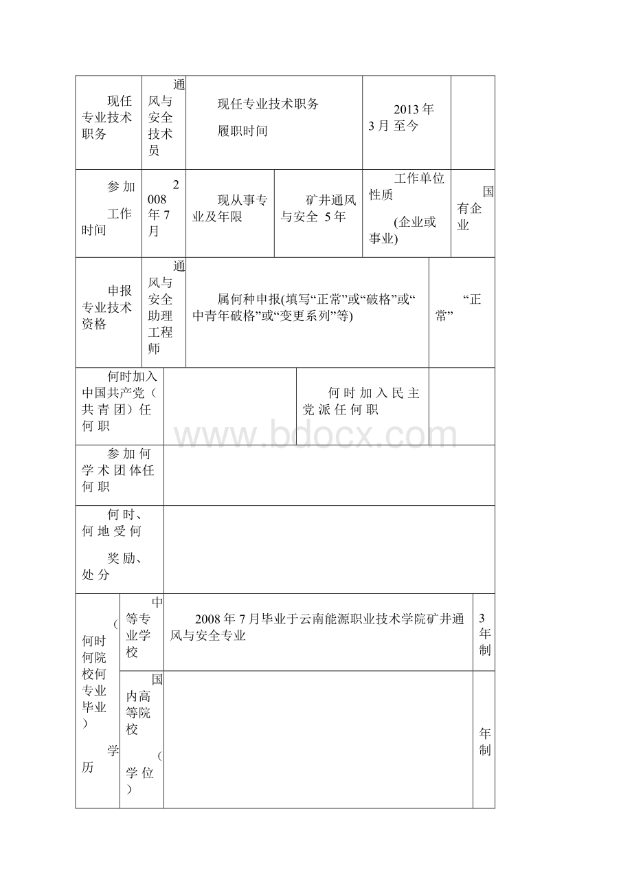 专业技术职务任职资格推荐评审表.docx_第3页