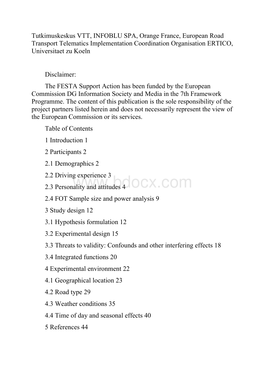 FESTA Experimental ProceduresDeliverable 23.docx_第2页