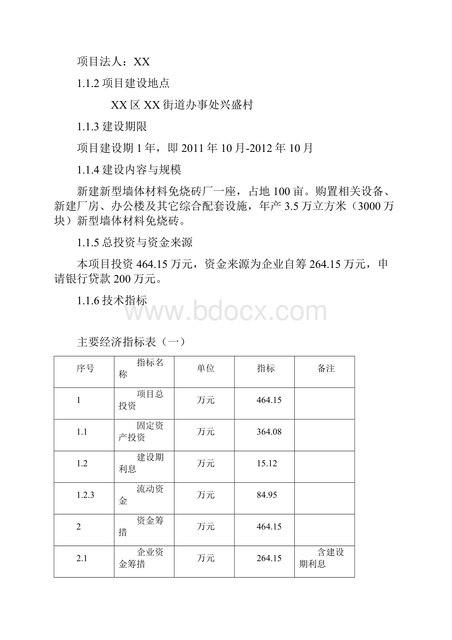 新型墙体材料环保节能免烧砖厂建设项目可行性研究报告.docx_第2页