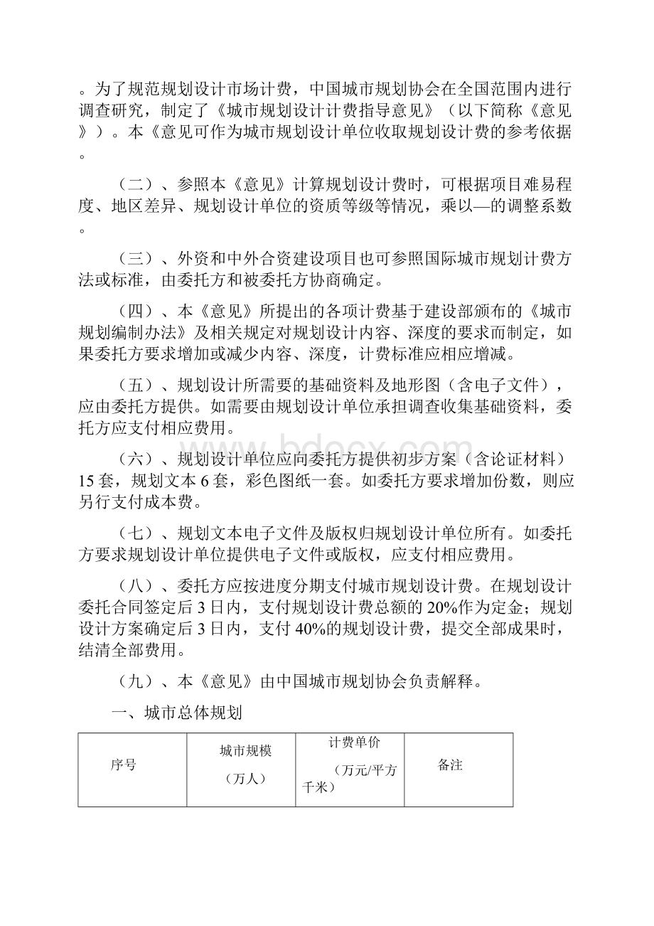 民用建筑设计收费标准.docx_第2页