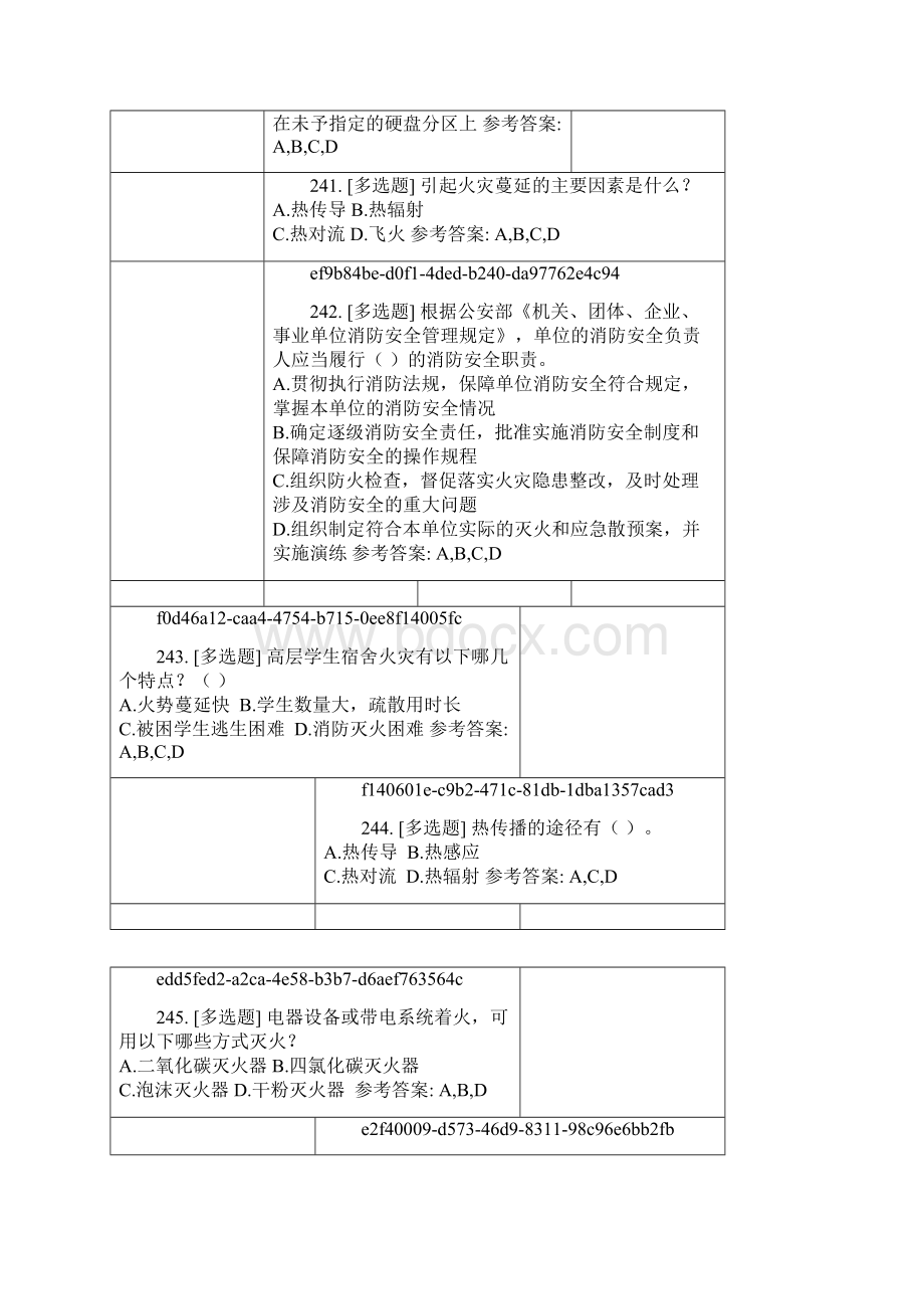 最新大学实验室安全知识在线考试题库多选题.docx_第2页