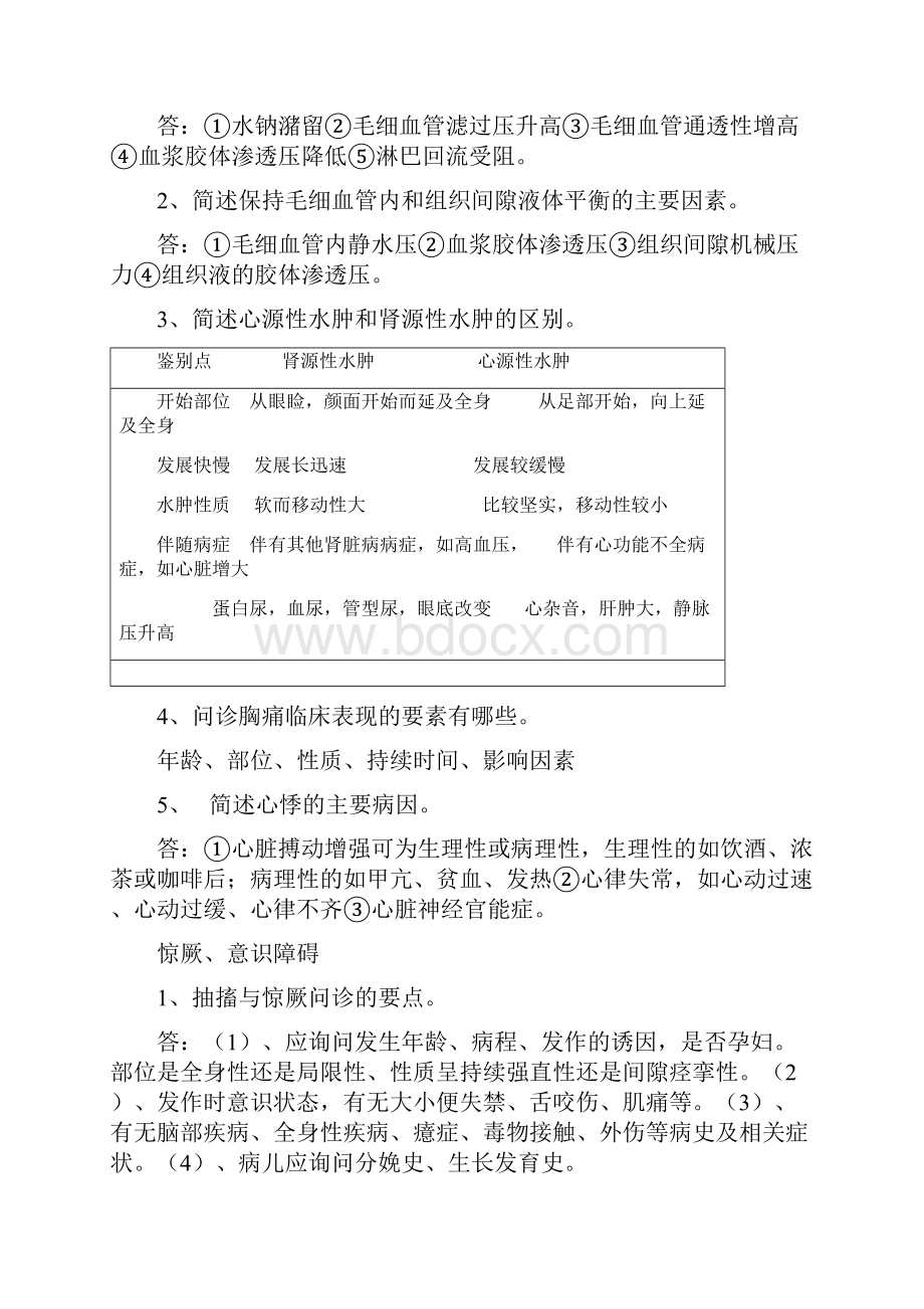 诊断学简答题库.docx_第2页