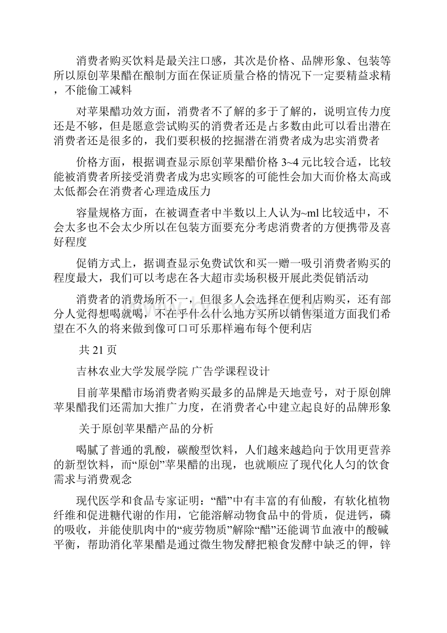 苹果醋广告策划书.docx_第3页