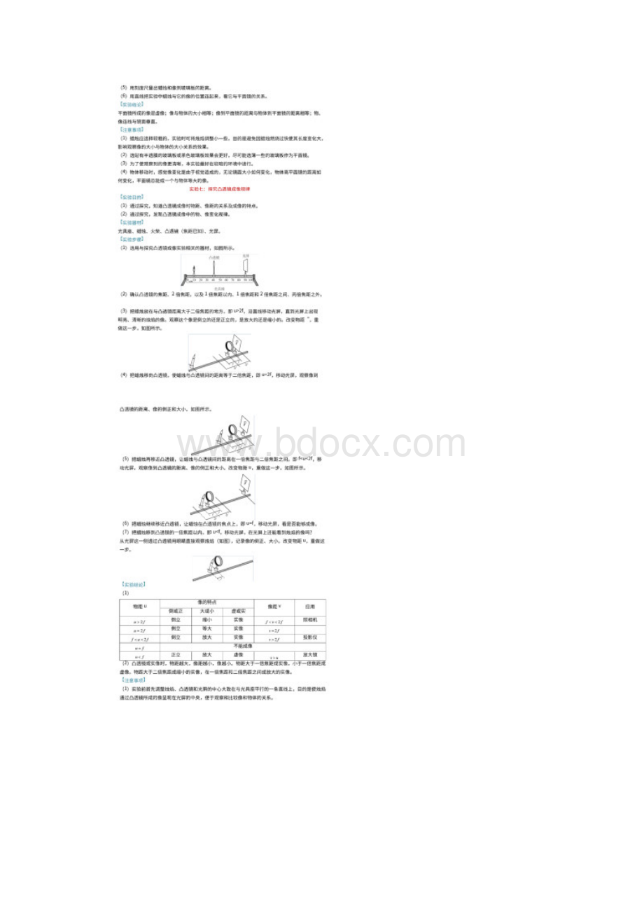 中考物理18个实验要点汇总.docx_第3页