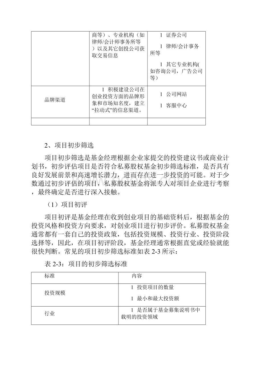 PE投资流程与项目评估.docx_第2页