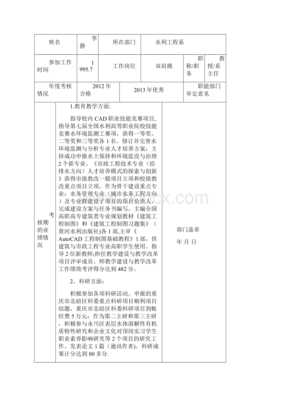 度优秀教育管理工作者申报材料公示.docx_第3页