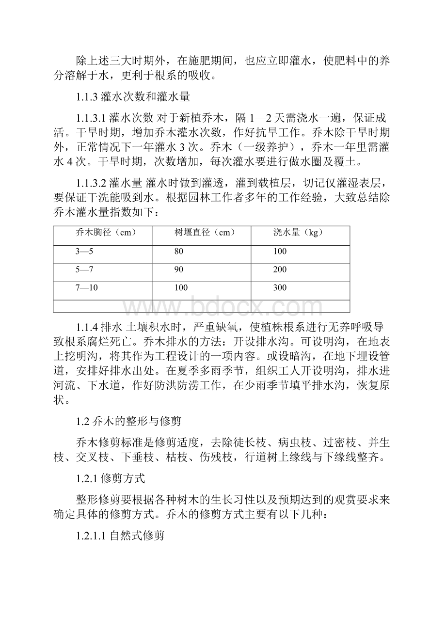 物业小区环境维护部绿化养护管理规程.docx_第2页