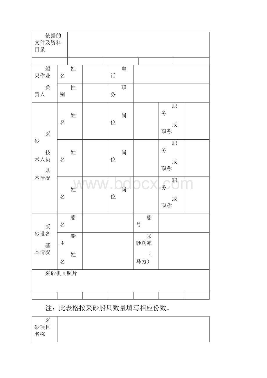 江苏省省管河道采砂申请书.docx_第3页