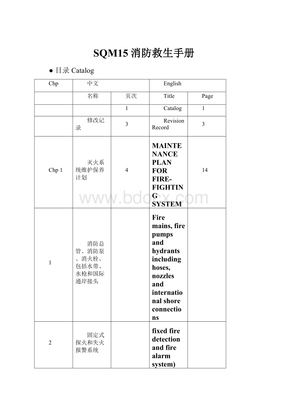 SQM15消防救生手册.docx