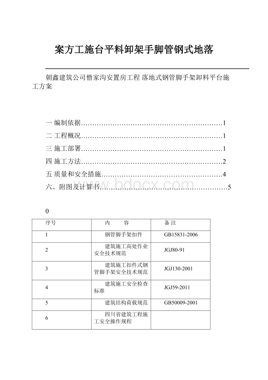 案方工施台平料卸架手脚管钢式地落.docx