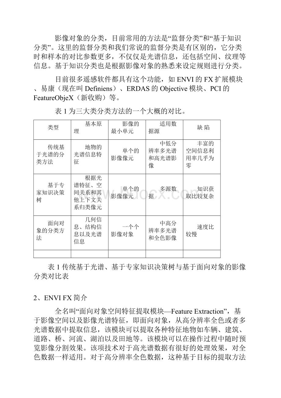 遥感专题讲座影像信息提取四面向对象特征提取.docx_第2页