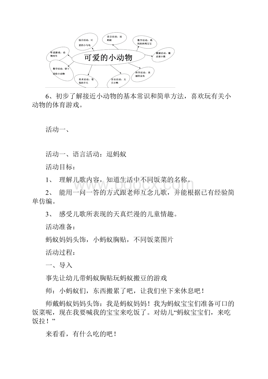 小班主题生成活动可爱的小动物.docx_第2页