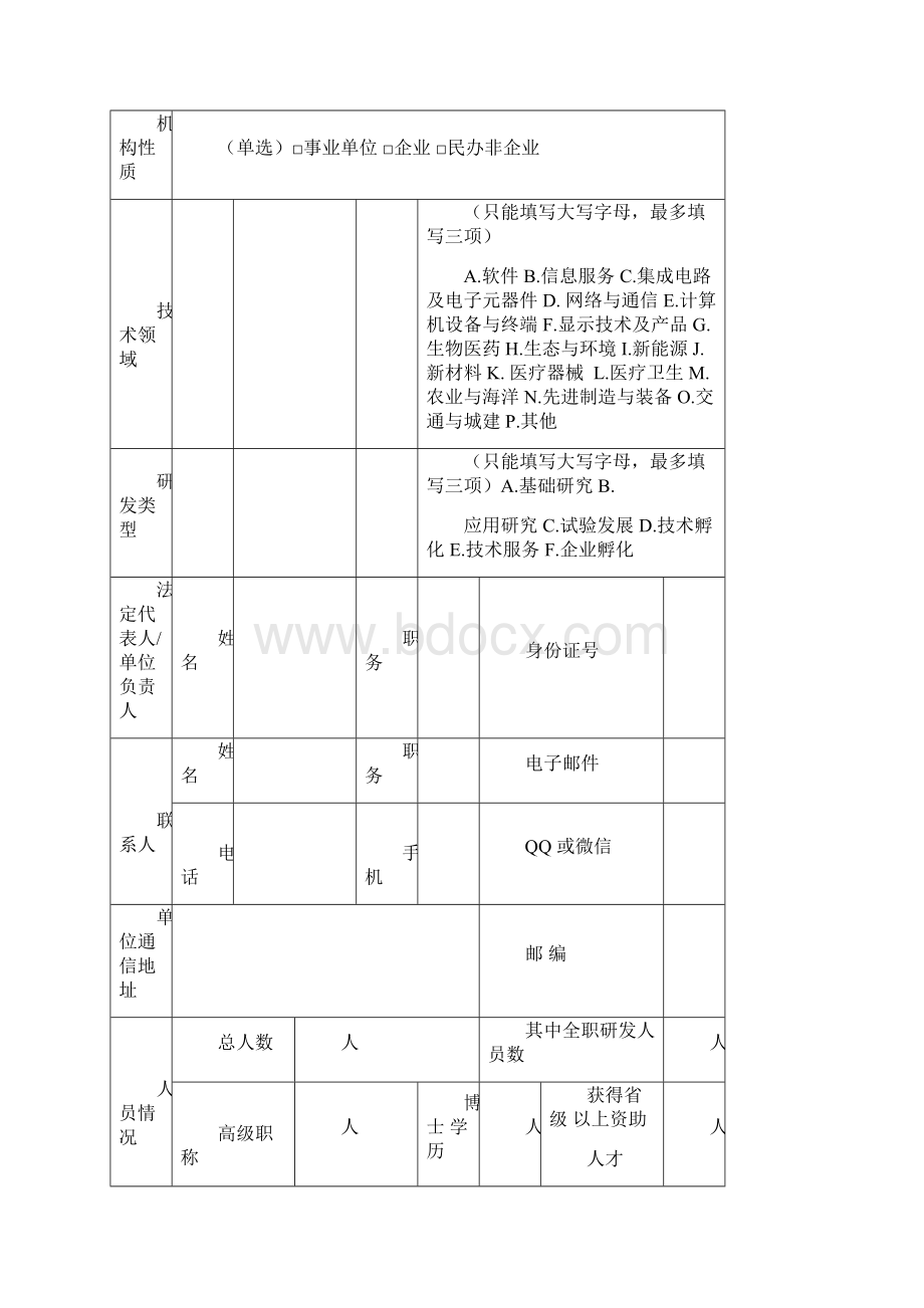 徐州新型研发机构补助申请表徐州科技计划项目服务平台.docx_第2页