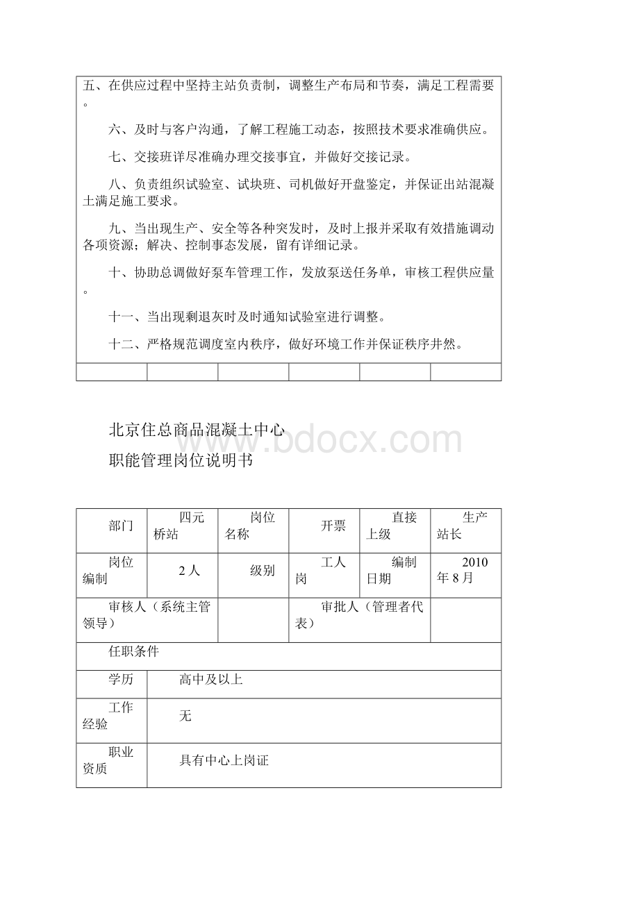 搅拌站岗位说明书1.docx_第2页