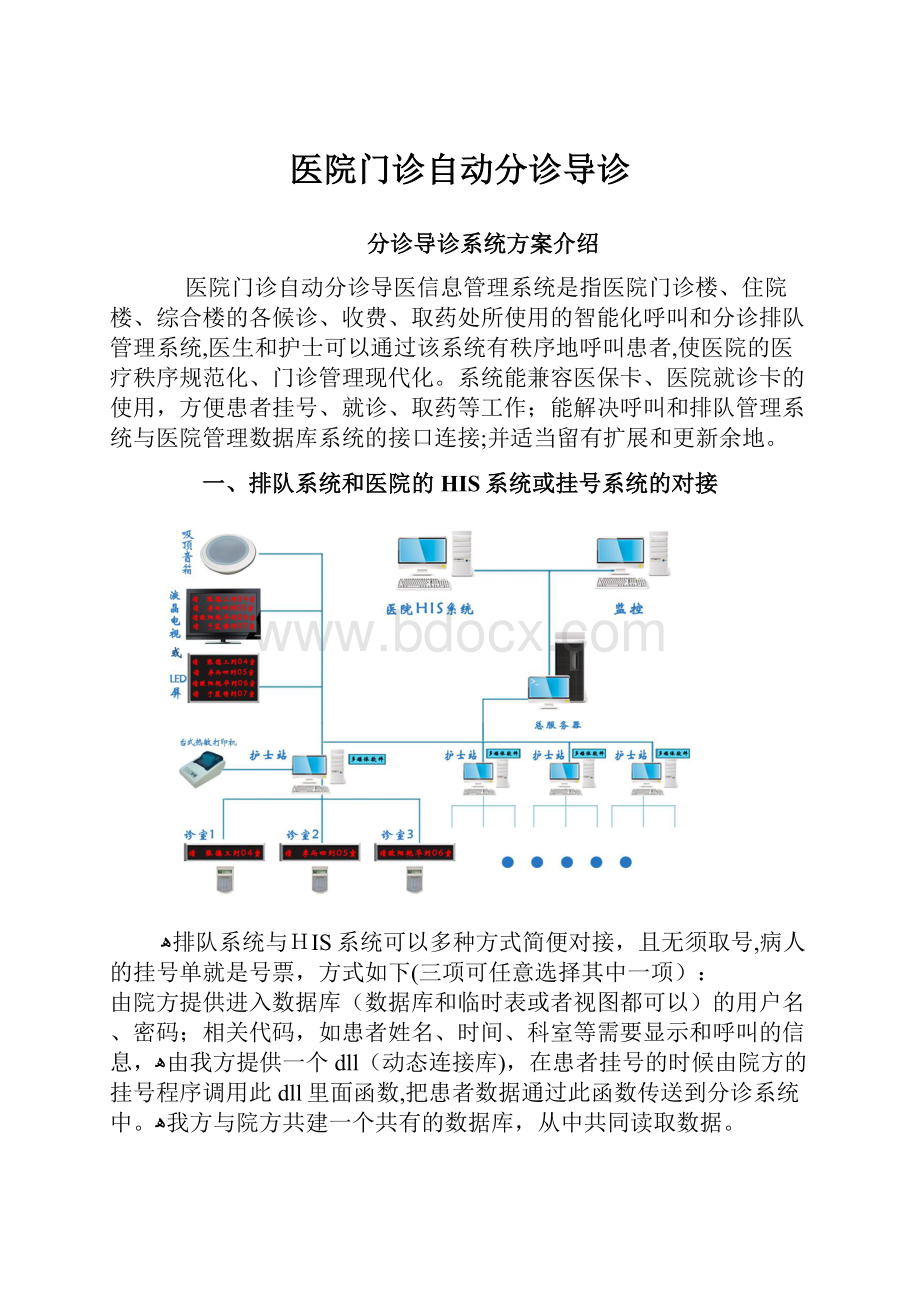 医院门诊自动分诊导诊.docx