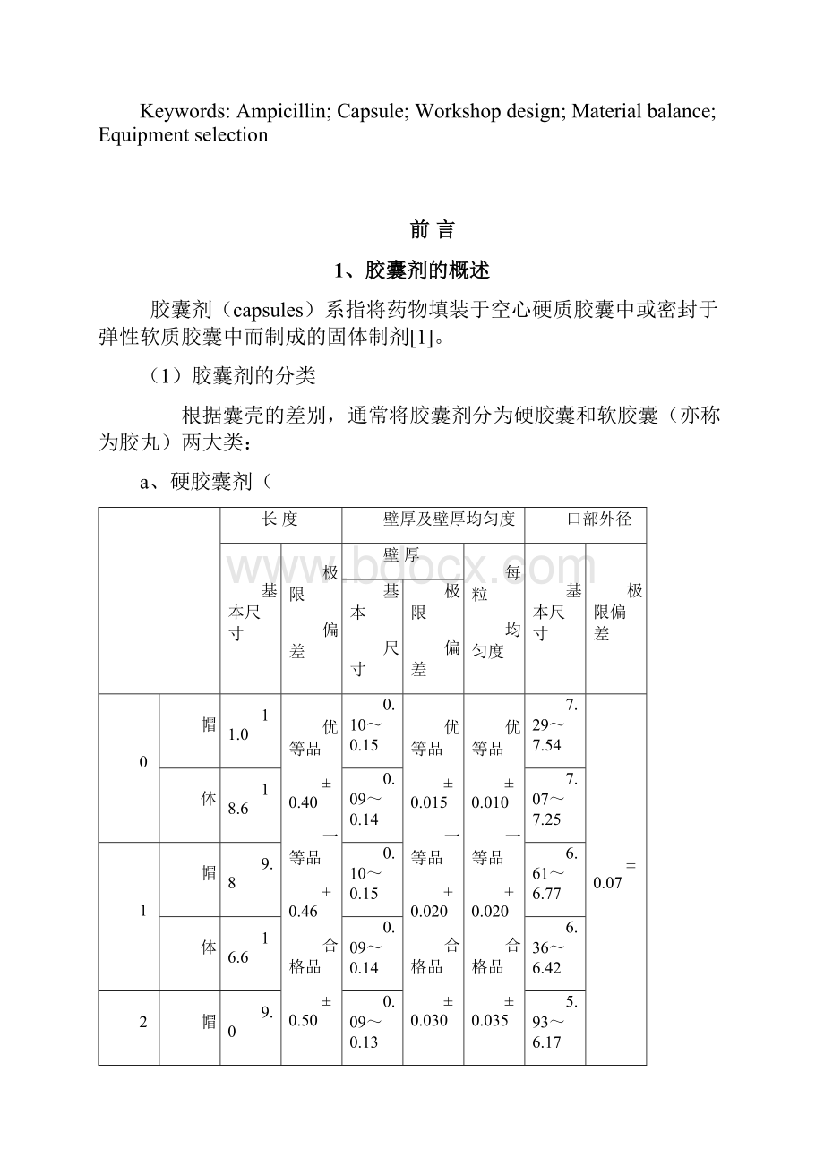 年产1462亿颗氨苄西林胶囊4004625g颗41的车间设计毕业论文设计.docx_第2页