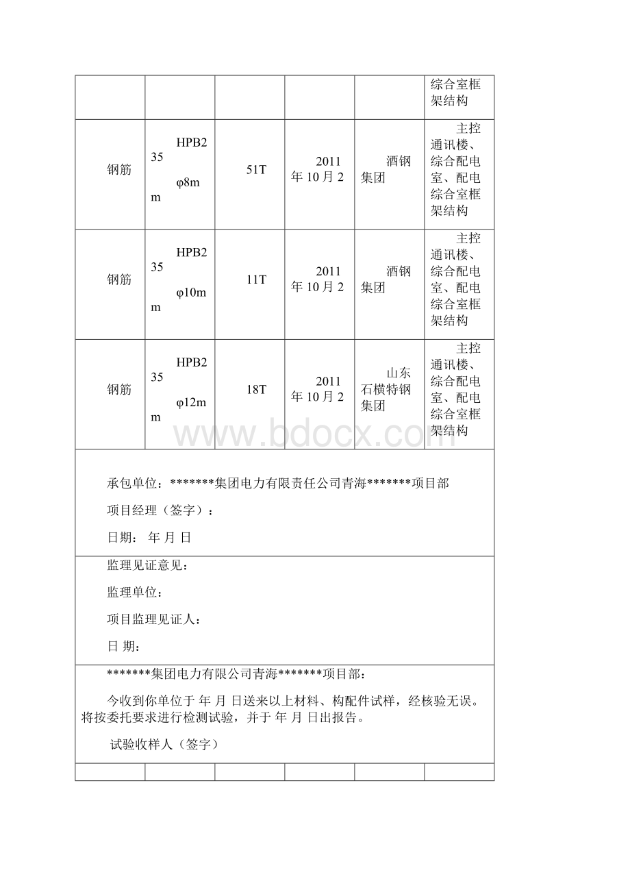 原材料构配件检验取样见证单.docx_第2页