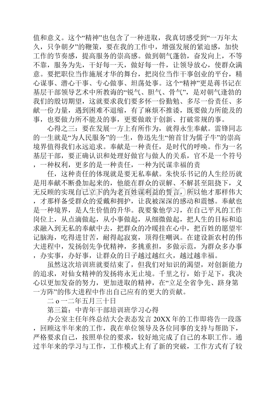 中青年领导干部培训班学习心得.docx_第3页