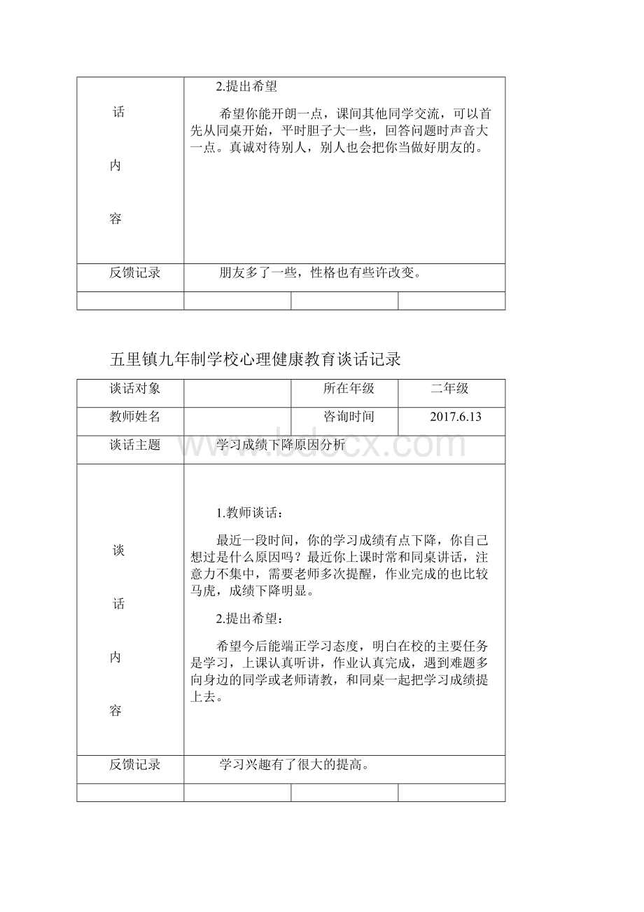 心理健康教育记录.docx_第2页