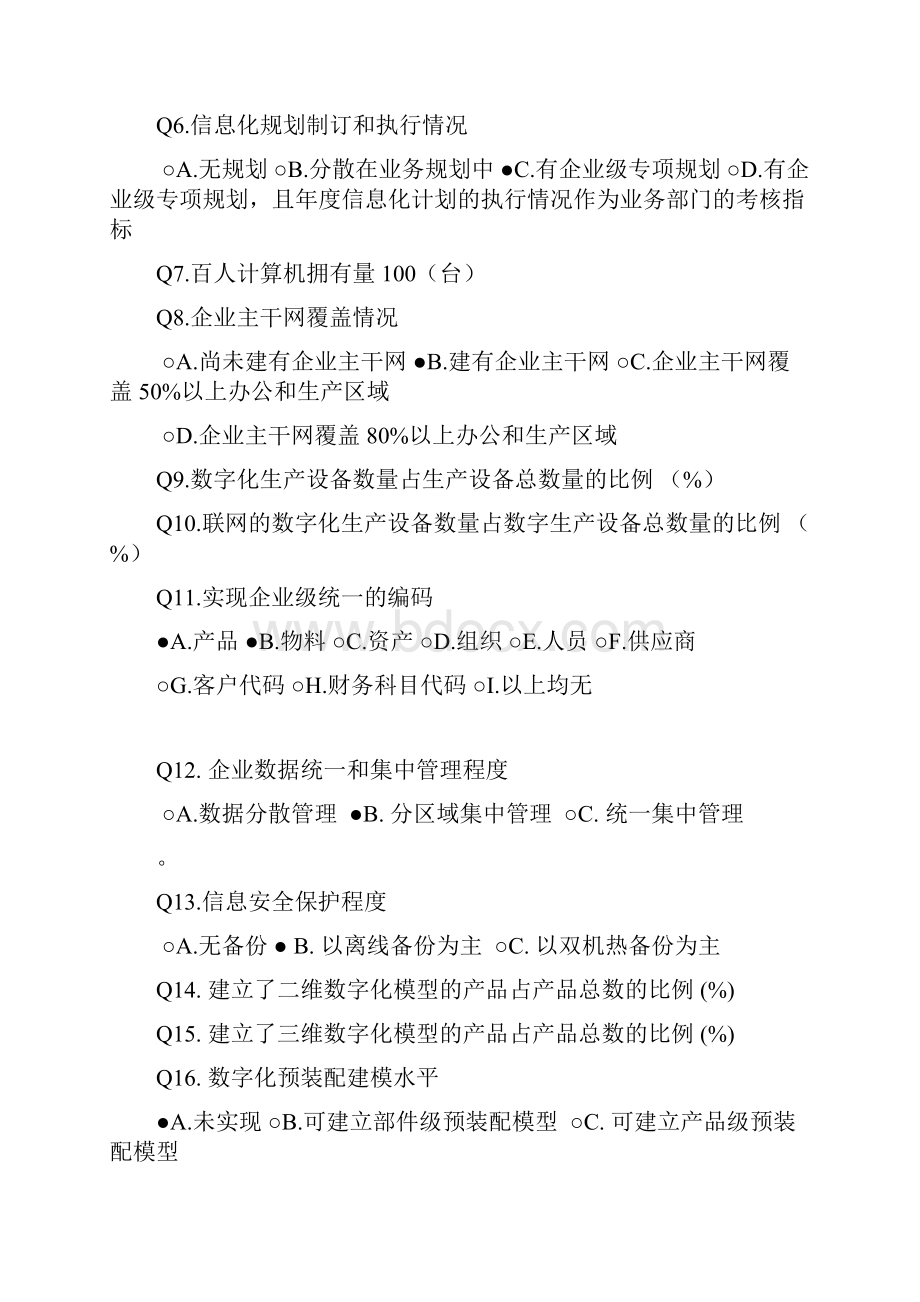 湖南省两化融合评估问卷.docx_第2页