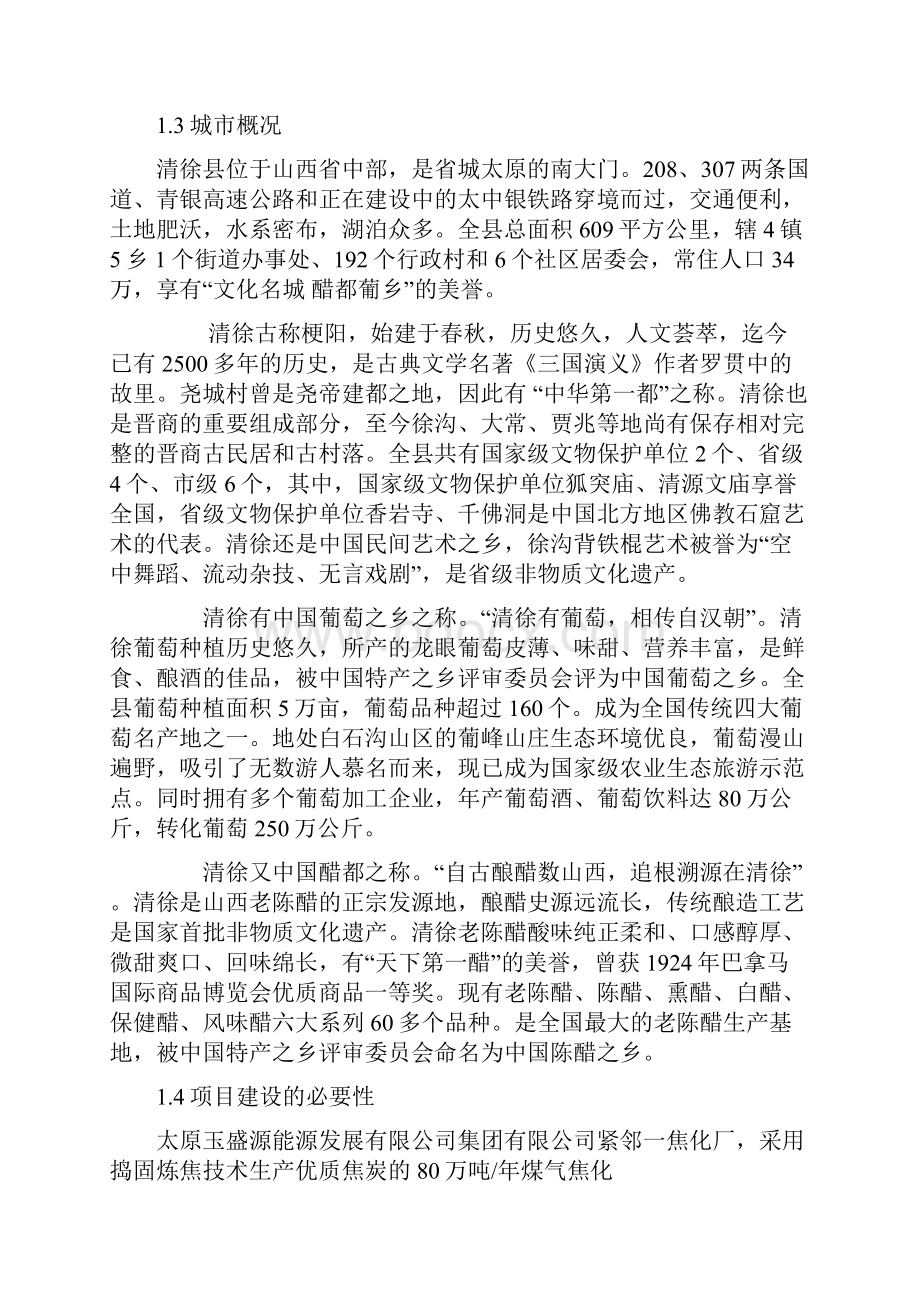 35th燃气锅炉+6WM汽轮发电机组建设项目可行性研究报告.docx_第2页