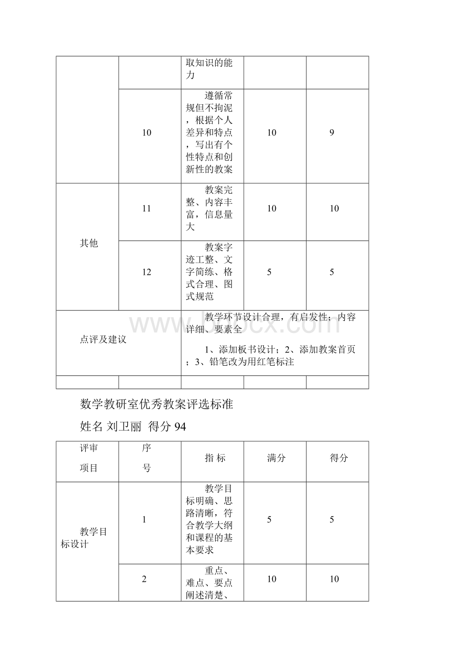 优秀教案评选标准精选范文.docx_第3页