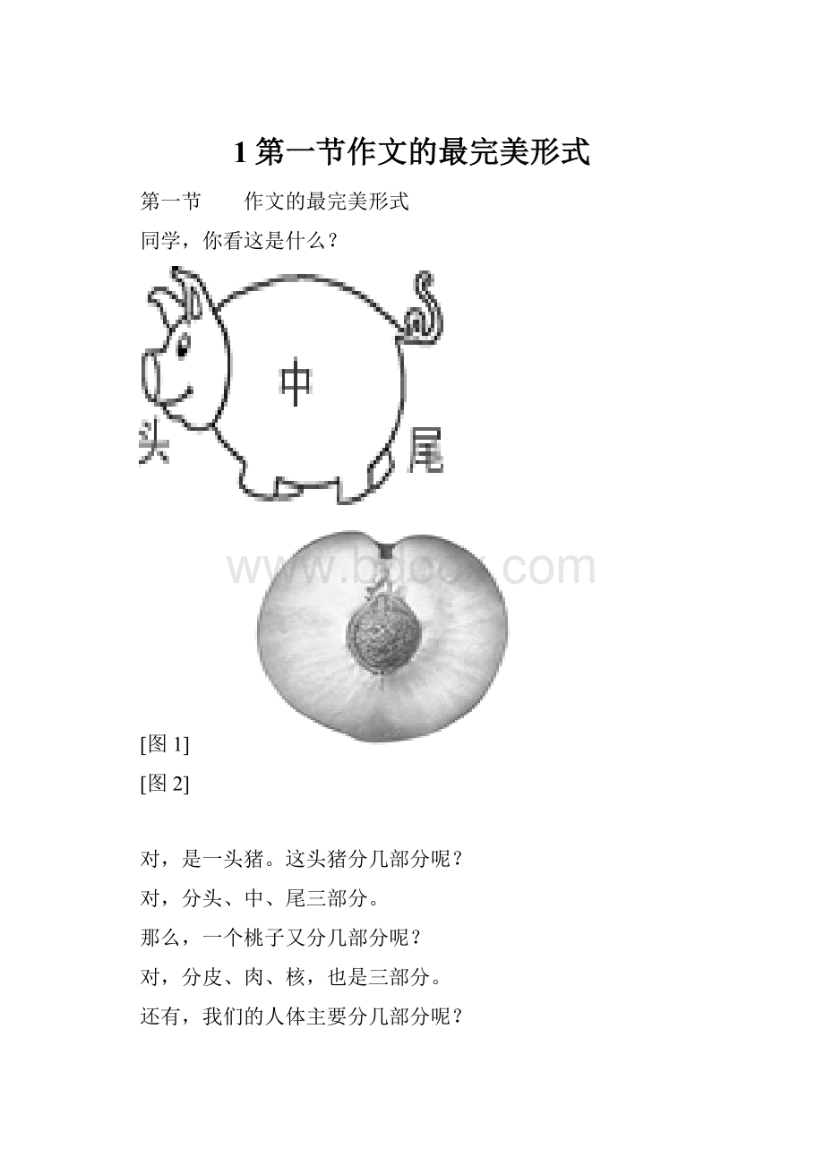 1第一节作文的最完美形式.docx