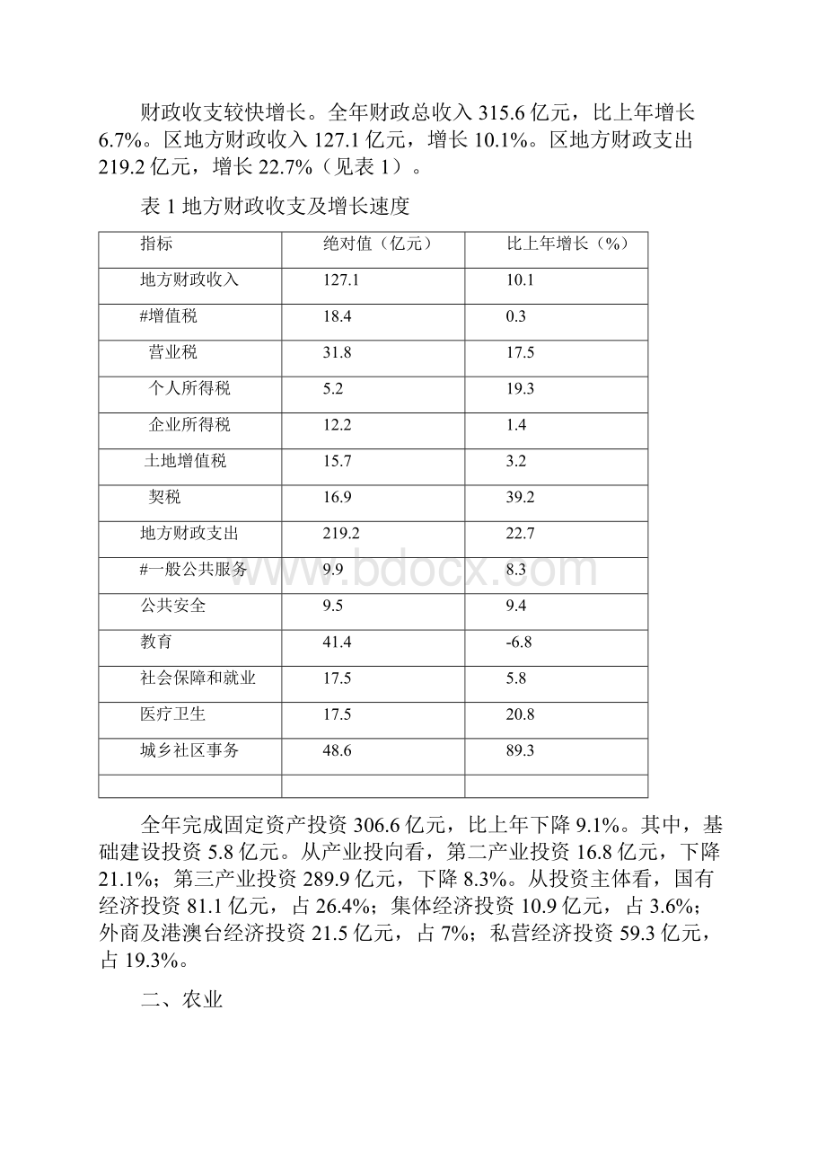 宝山区国民经济和社会发展统计公报.docx_第2页