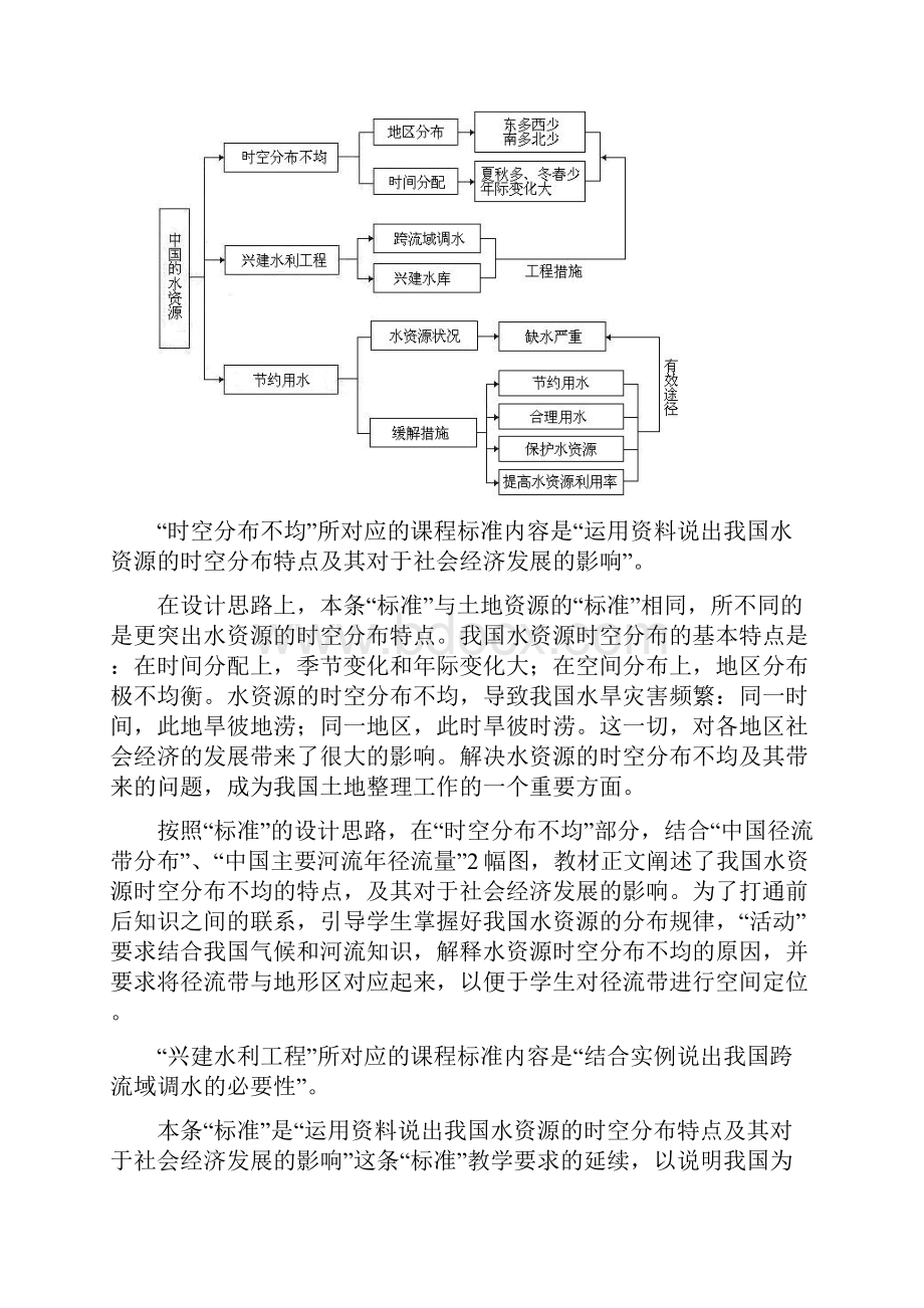 湘教版八年级上册地理第三章《第三节 中国的水资源》教案1.docx_第2页