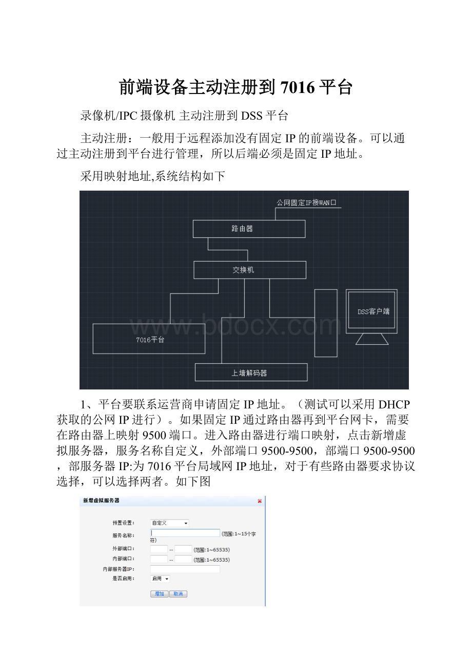 前端设备主动注册到7016平台.docx_第1页