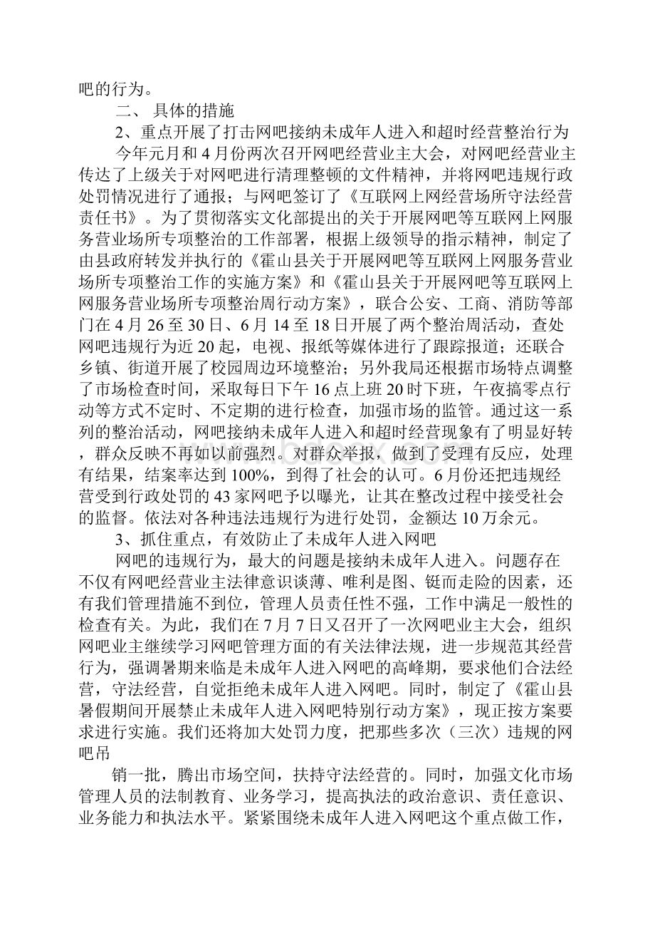 XX年旅游市场专项整工作总结.docx_第3页