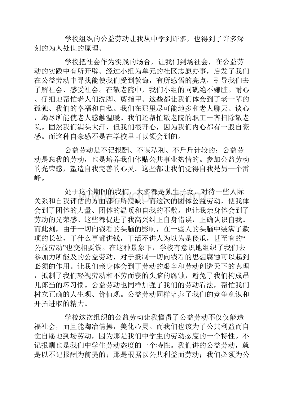 公益劳动个人总结.docx_第2页