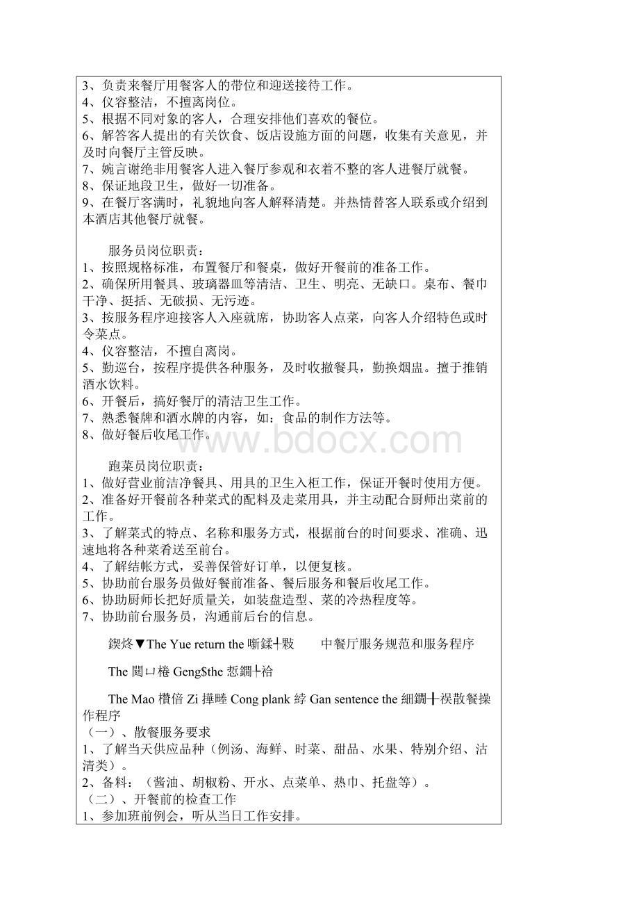 最新酒店服务员培训以及管理制度资料.docx_第2页