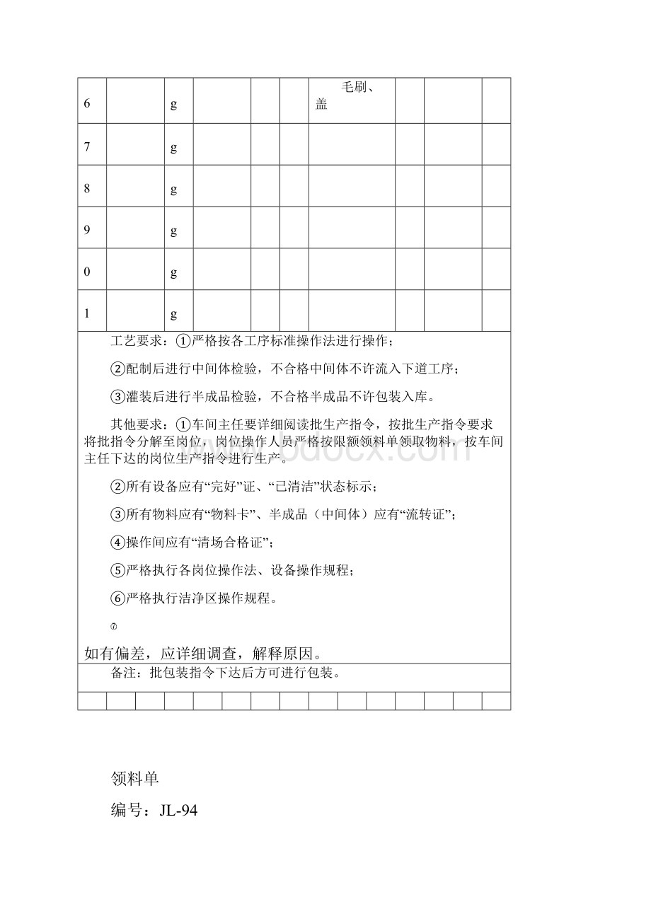 7A文化妆品批生产记录.docx_第3页