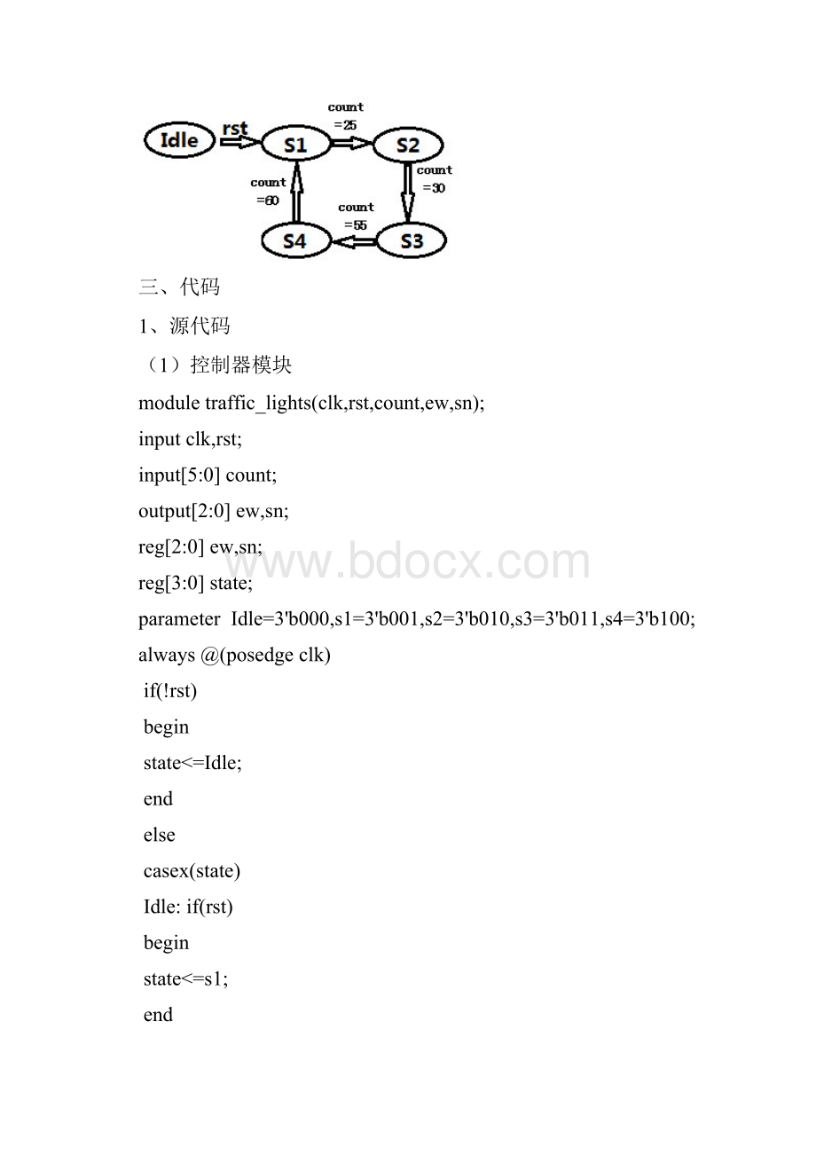 用verilog语言编写交通灯程序.docx_第2页